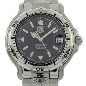 Tag Heuer 39mm Men's 6000 Series Blue Dial Automatic Swiss Watch Ref: WH5113-K1!